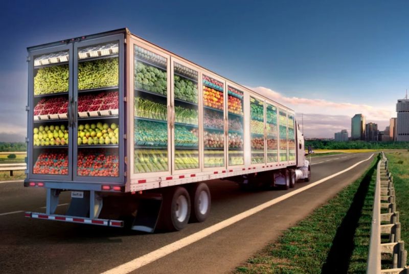 Транспортная перевозка продуктов питания